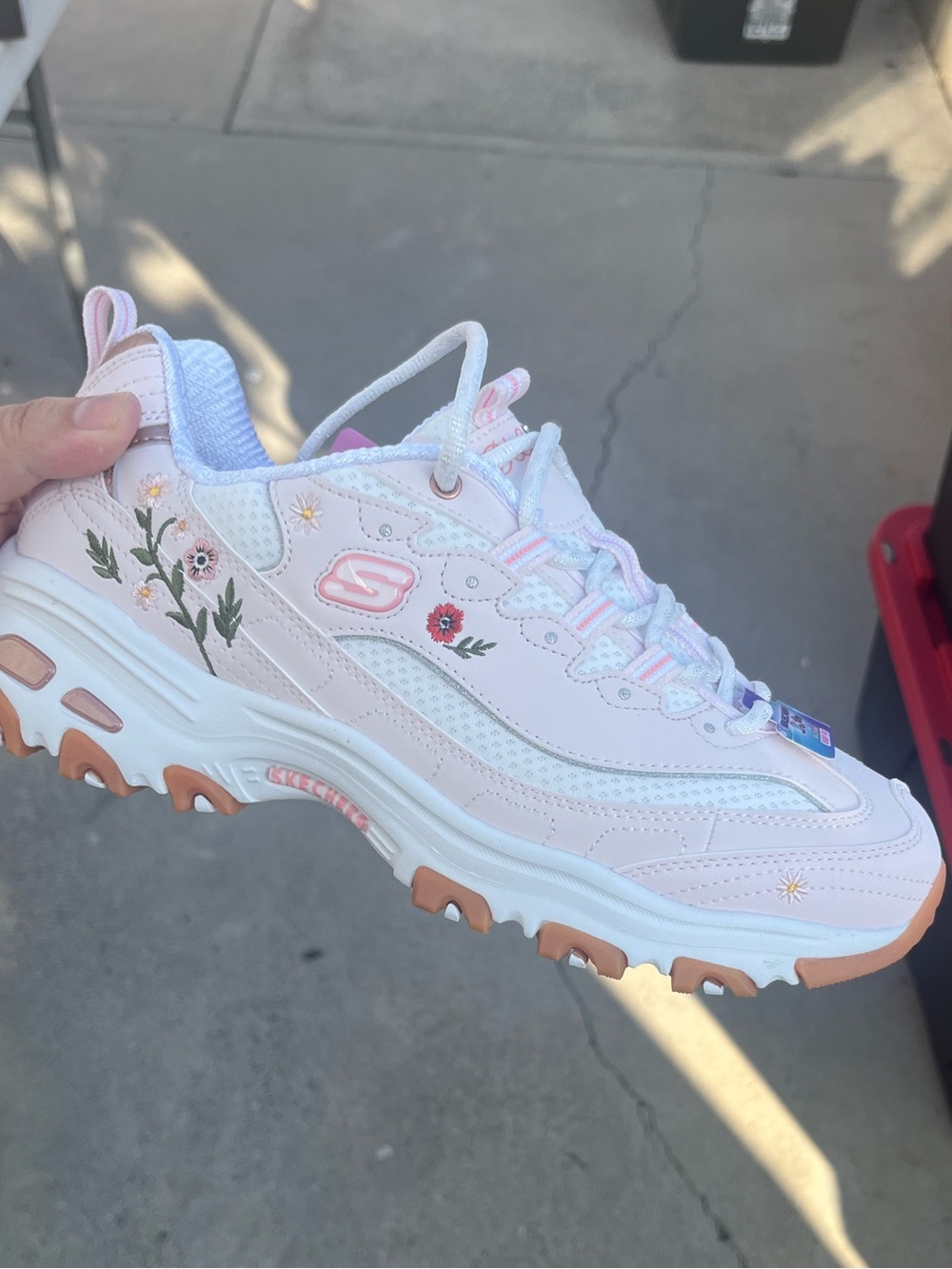Skechers Women’s DLites Spring Bloom Sneakers - Picture 2 of 4